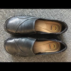 Black leather shoes-new!